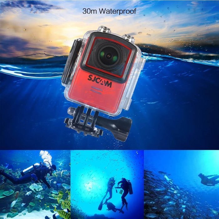 SJCAM M20 4K 1080P Full HD 16MP 166&iexcl;&atilde;Wide Angle Waterproof 30M WiFi Sports Action Camera - White N7