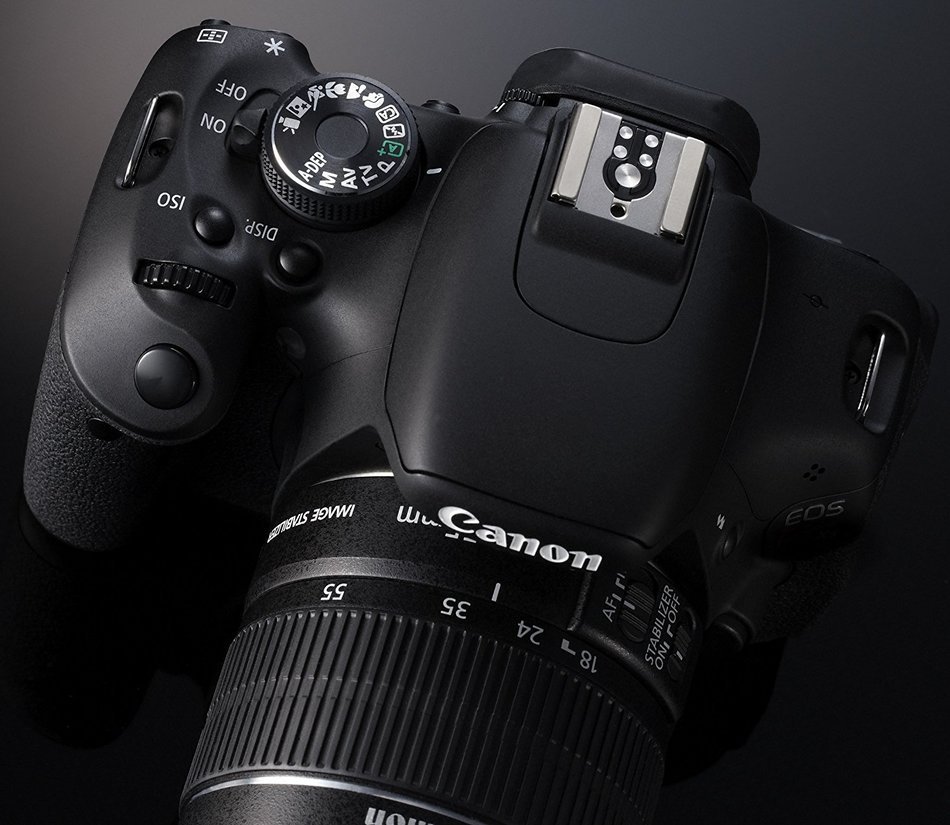 Canon EOS Kiss X5 Digital SLR Camera 2 Lens Kit - International Version (No Warranty) N2