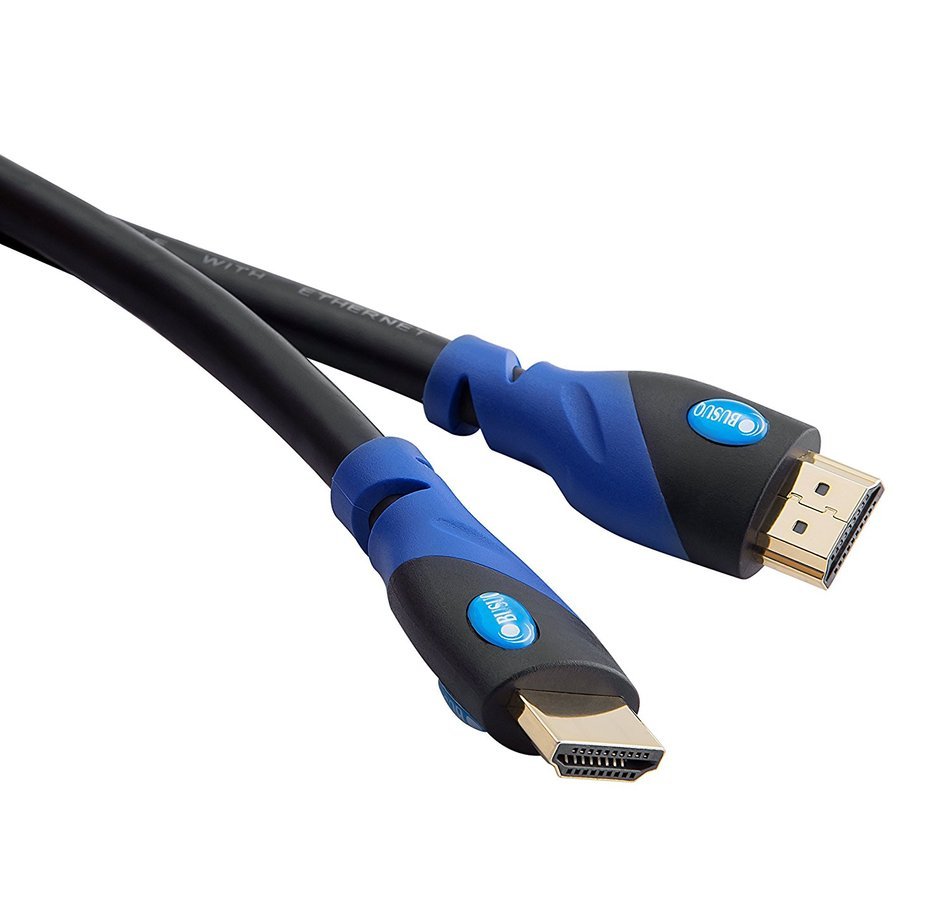 BUSUQ 4K*2K 26AWG HDMI Cable Supports Ethernet,2.0v 1.4v 1.3v 3840p 2160p 1080p 3D and Audio Return (30 Feet/9.15Meter... N5