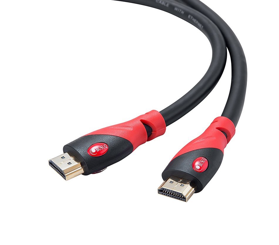 BUSUQ 4K*2K 26AWG HDMI Cable Supports Ethernet,2.0v 1.4v 1.3v 3840p 2160p 1080p 3D and Audio Return (30 Feet/9.15Meter... N6