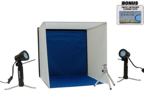 Portable Lighting Studio Ideal For Jewlery, Electronics, Collectables And More For The Canon EOS M Digital SLR...