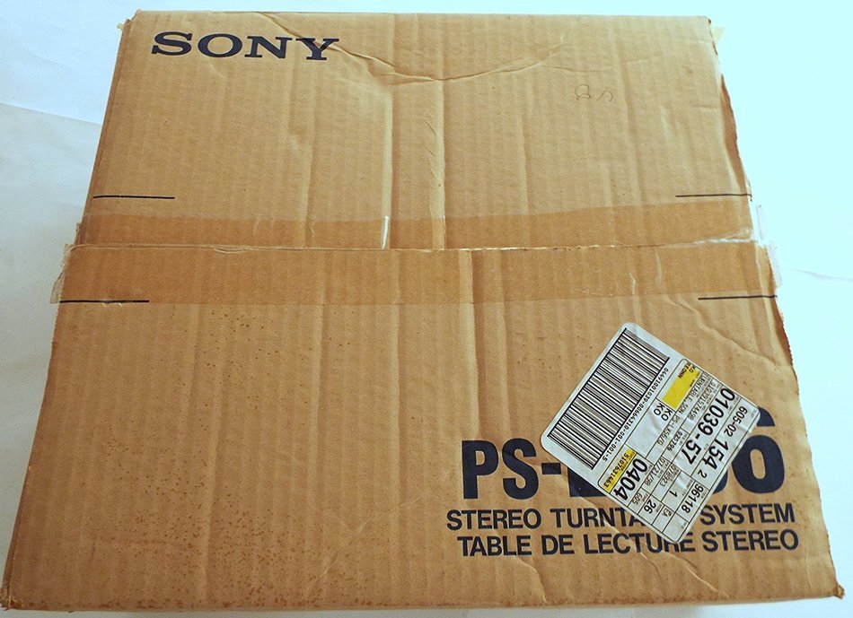 Sony Stereo Turntable System Model #PS-LX56 N3