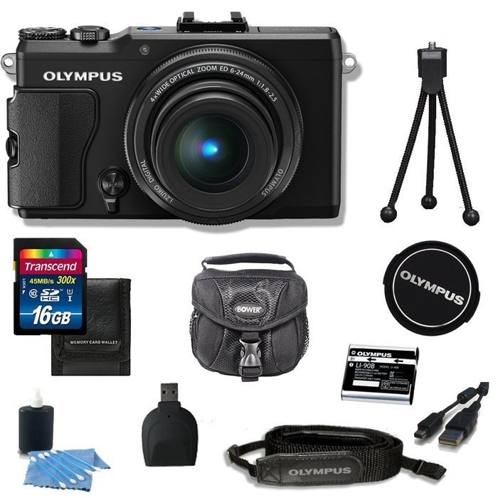 Olympus Stylus Xz-2 12.0 Mp Digital Camera-black+accessories.. N3