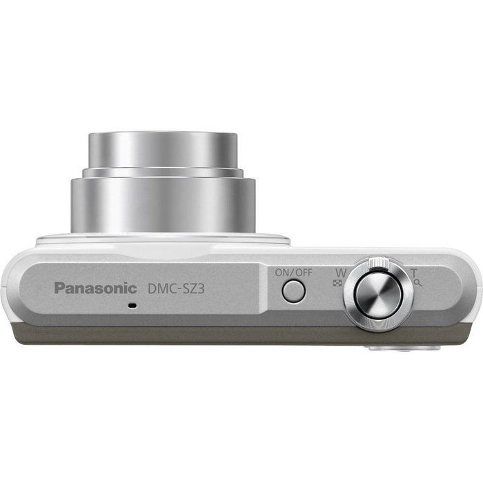 Panasonic Lumix DMC-SZ3 16.1 MP Compact Digital Camera with 20x Intelligent Zoom (White) (OLD MODEL) N2