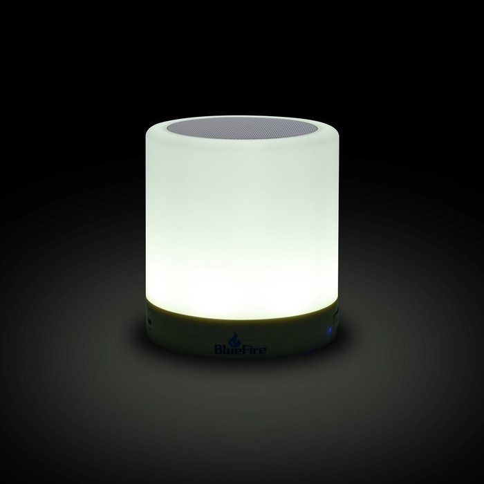 BlueFire Multifunctional Portable Wireless Bluetooth Speaker Music Player Hands-free Speakerphones LED Table Lamp... N7
