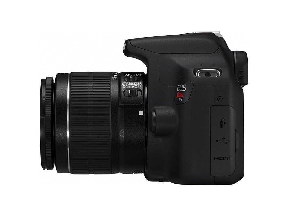 Canon EOS Rebel T5 EF-S 18-55mm IS II Digital SLR Kit (Certified Refurbished) N3