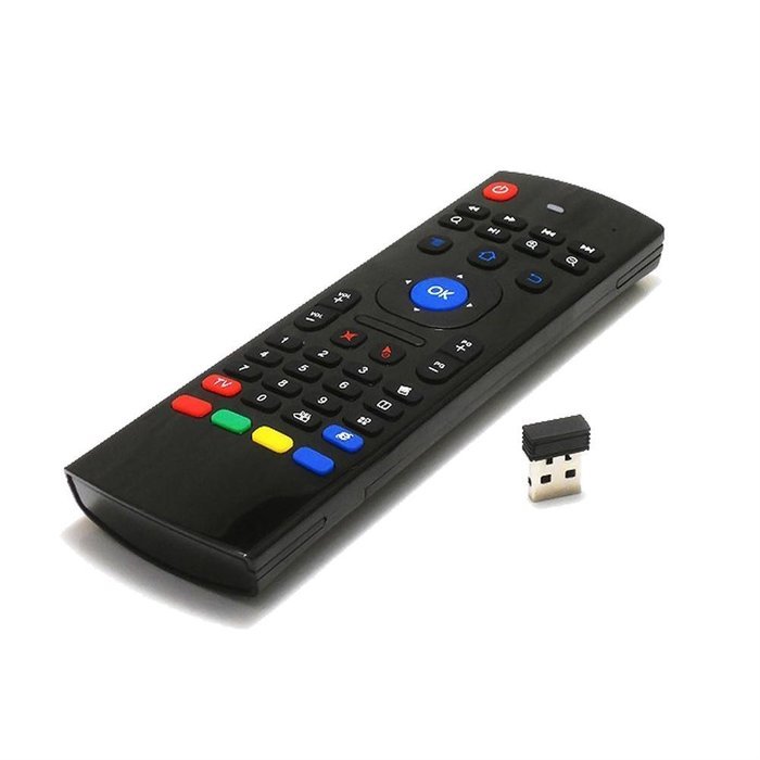 Seleven MX3 2.4G Mini Wireless Keyboard Mouse Multifunction Infrared Remote 3-Gyro + 3-Gsensor for Google Android...