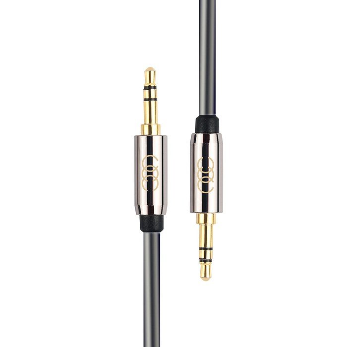 2X 3.5mm Aux Cord ( 2.5 meter / 8 Feet each ) Universal Durable Auxiliary Cable for Car - Flexible PVC with Limited...