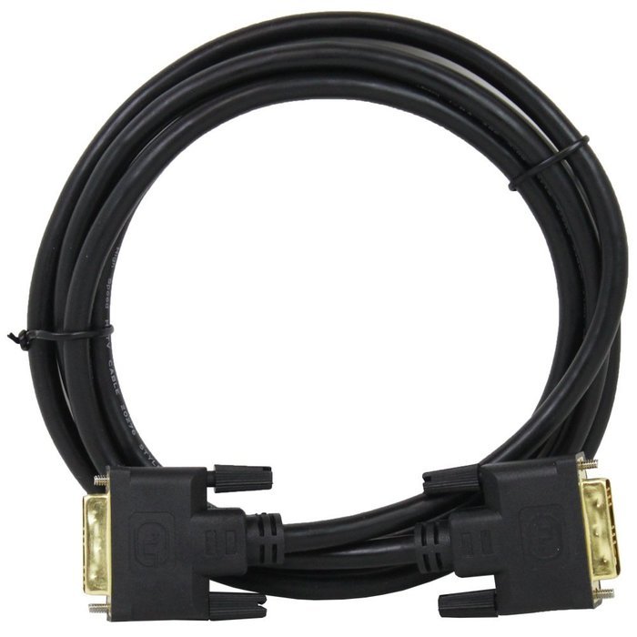 Fosmon High Resolution Gold Plated DVI to DVI Single Link Digital Video Monitor Cable - Black (10 FT / 3.0 M) N5
