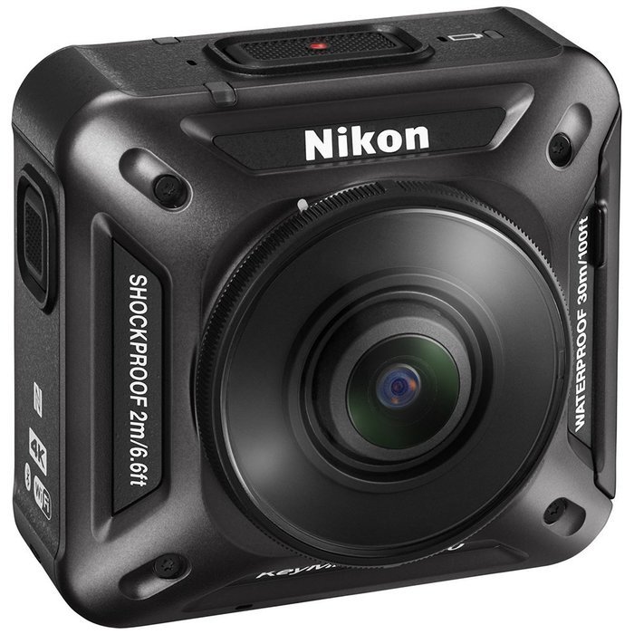 Nikon KeyMission 360 4K Ultra HD Action Camera with Built-In Wi-Fi + Outdoor Action Kit + 64GB Memory Card & Micro... N2