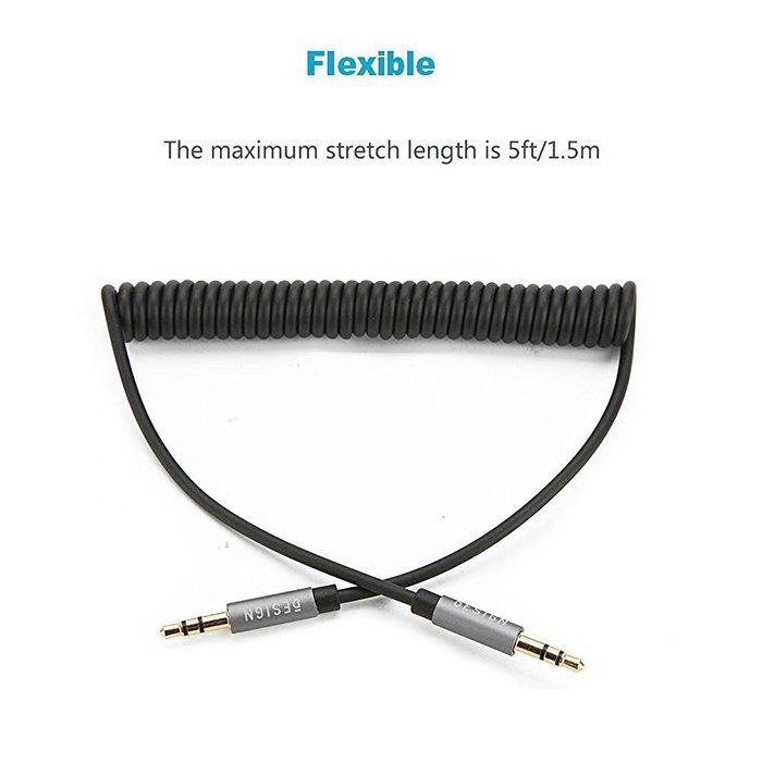 Besign 2-Pack 3.5mm Female to 2 Male Headphone Mic Audio Y Splitter Cable with Separate Headphone / Microphone... N30
