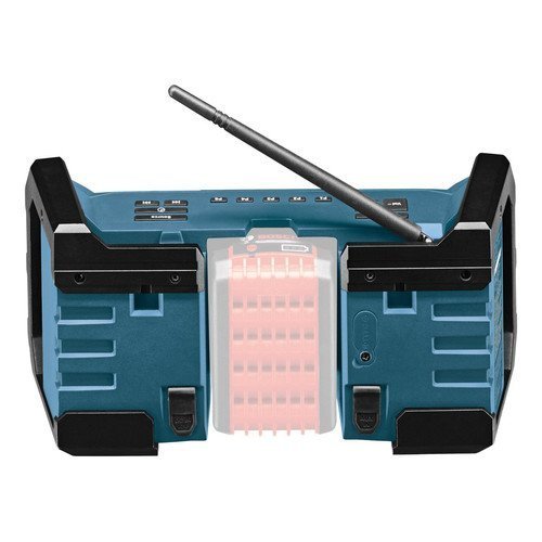 Factory-Reconditioned Bosch PB180-RT 18V Lithium-Ion AM/FM Radio with MP3 Compatibility N2