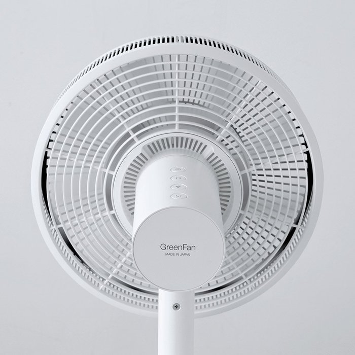 Barumyuda Dc Motor Energy Saving Fan Greenfan Japan (Japan Fan Green) White &times; Black Egf-1500-wk Made ​​In Japan N9