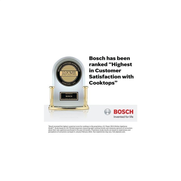 Bosch NET8666UC 800 36" Black Electric Smoothtop Cooktop