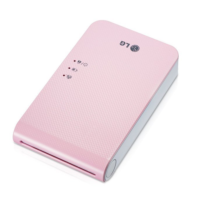 New LG Portable Mobile Pocket Photo PD241T Printer [Pink] (Follow-up model of PD239) Bluetooth Wireless Printing... N5
