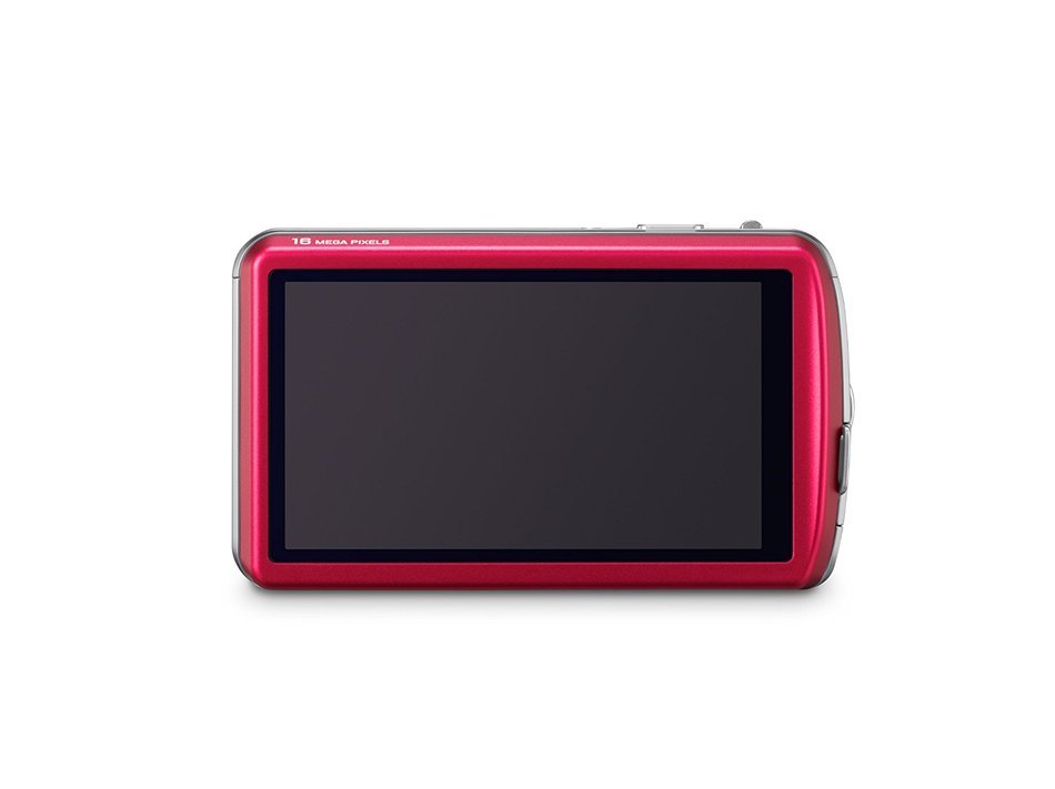 Panasonic DMC-FP7 Lumix 16.1MP 4X 3.5in LCD Digital Camera Red - Panasonic DMCFP7 N3