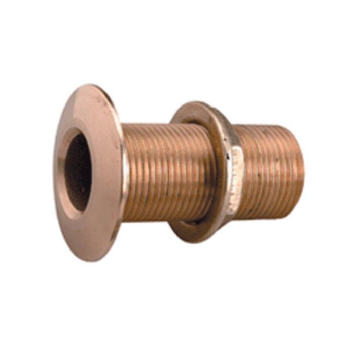 Perko 3/8 Thru-Hull Fitting w/Pipe Thread Bronze MADE IN THE USA consumer electronics