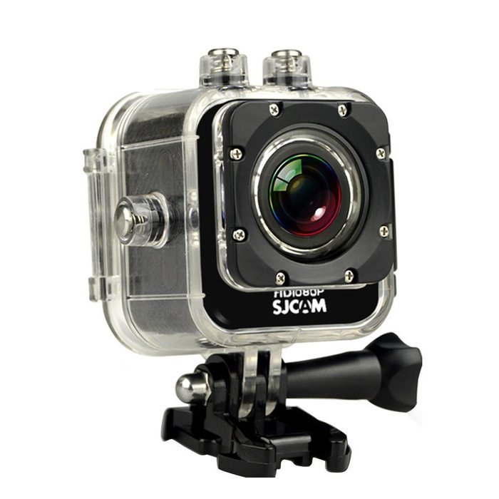 Mini Kitty SJCAM M10 12mp 1080p 1.5 Inch LCD Display 170&deg;+ Hd Wide-angle Sports Helmet Camera(Gold)+2 Extra Mini... N8