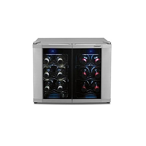 Cuisinart 12-Bottle Dual-Zone Wine Cooler