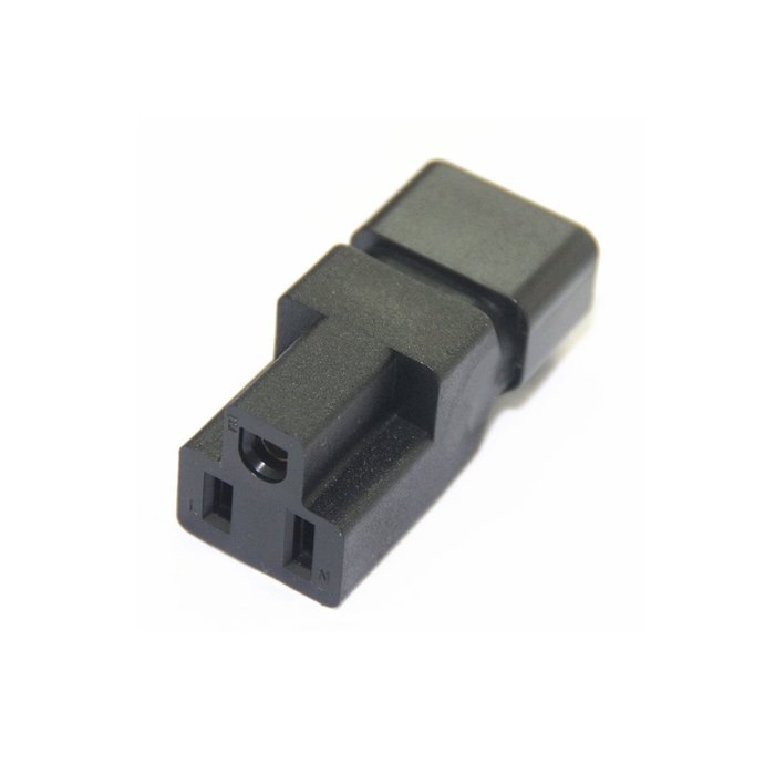 Dshot&reg; IEC C14 male plug To Nema 5-15R US 3 Pin Female power adapter Connector