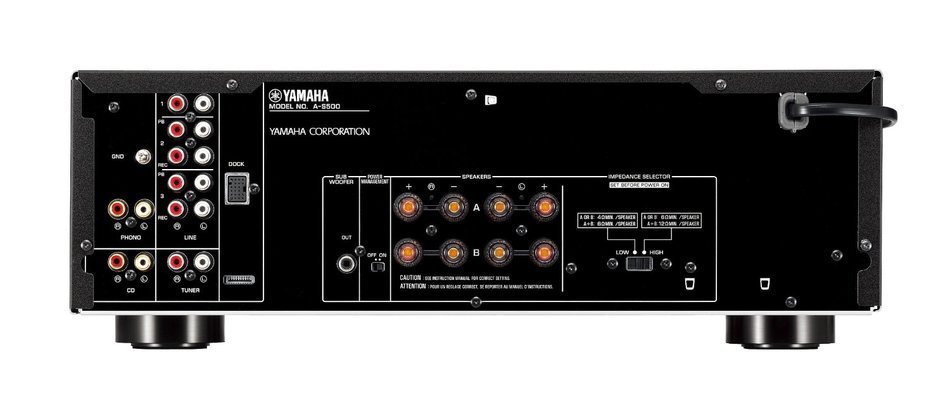 Yamaha A-S1000BL Natural Sound Integrated Stereo Amplifier (Black) N4