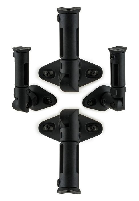 Mount-It! MI-SB206 6 Pieces, Universal Full-Motion, Articulating, Audio Media HiFi 5.1 Channel Surround Sound... N4