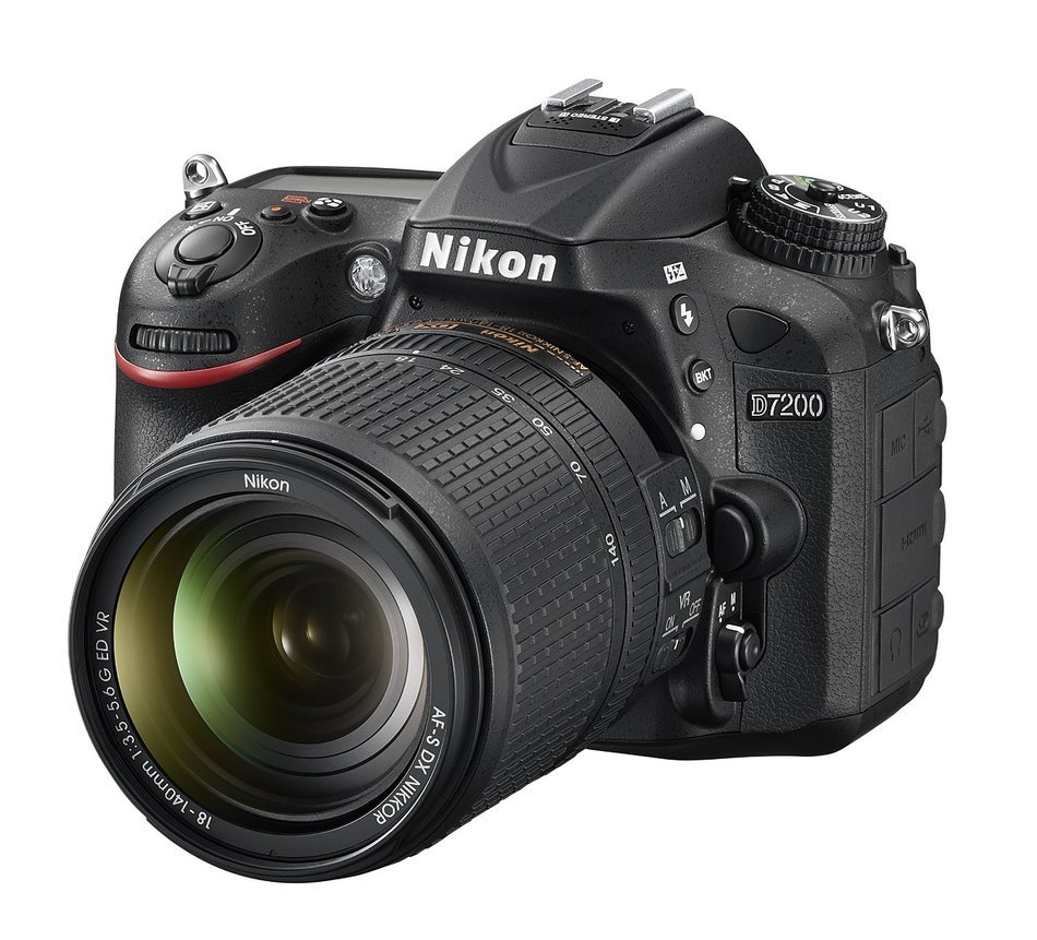 Nikon D7200 DX-format DSLR Body (Black) N7