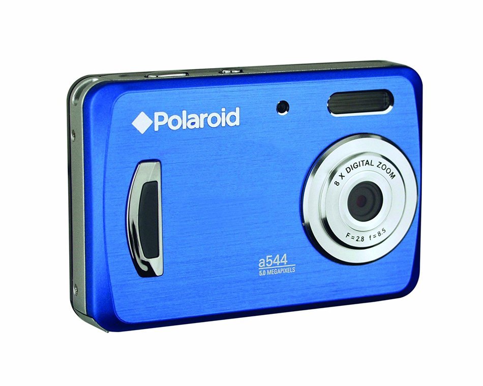 Polaroid CAA-544HC 5.0 Megapixel Digital Camera with 2.4-inch LCD Display (Blue) N2