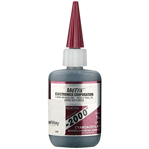 New INSTALL BAY IC-2000 Instant Rubber Tough Black Glue, 1oz