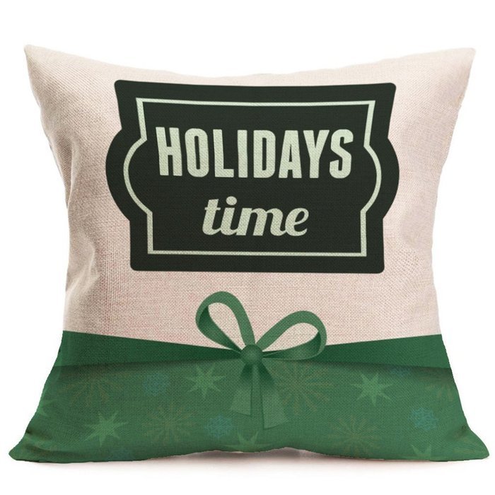 Pillow Cover,Haoricu Vintage Christmas Cartoon Smowman Penguin Sofa Bed Home Decoration Festival Pillow Case Cushion... N33