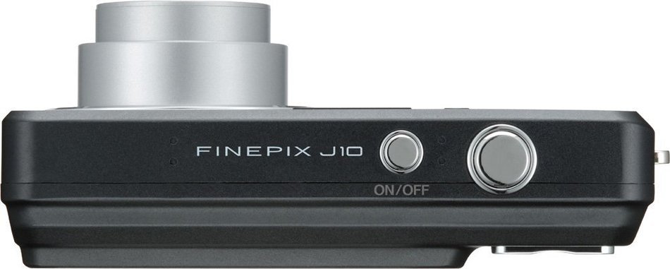 Fujifilm Finepix J10 8.2MP Digital Camera with 3x Optical Zoom (Brushed Silver) N8