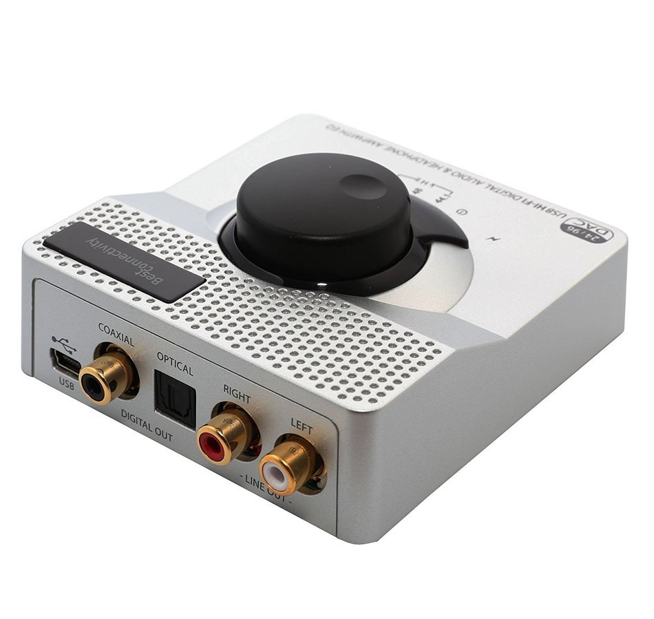 Syba Sonic SD-DAC63106 Stereo 3 Band Tone Control Pre-amp and Headphone Amplifier N5