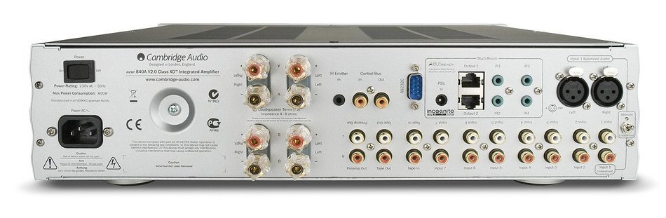 Cambridge Audio Azur 840A Integrated Amplifier - black