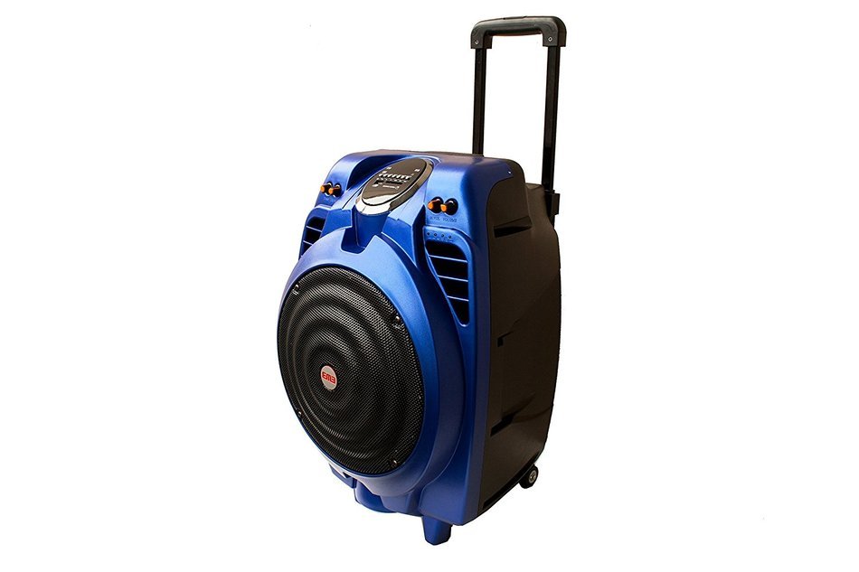 EMB PKX10BT 50W 10" Portable Professional Rechargeable BOOM Box Speaker BLUE N2