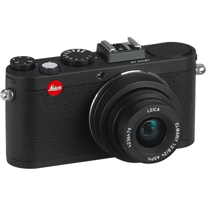 Leica 18450 X2 16.5MP Compact System Camera with 2.7-Inch TFT LCD- Body Only (Black)