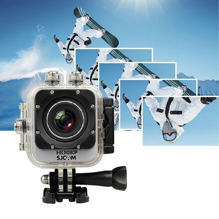 Mini Kitty SJCAM M10 12mp 1080p 1.5 Inch LCD Display 170&deg;+ Hd Wide-angle Sports Helmet Camera(Gold)+2 Extra Mini... N16