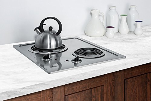 Summit Appliance 21.25'' Electric Cooktop with 2 Burners N2