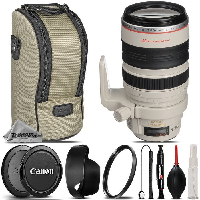 Canon EF 28-300mm f/3.5-5.6L IS USM Lens For The Canon T1i, T2i, T3, T3i, T4i, T5, T5i, 10D, 20D, 30D, 40D, 50D...