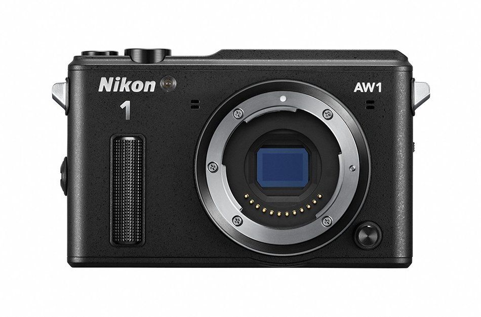 Nikon mirrorless single-lens camera Nikon1 AW1 waterproof zoom lens kit black N1AW1LKBK [International Version... N3
