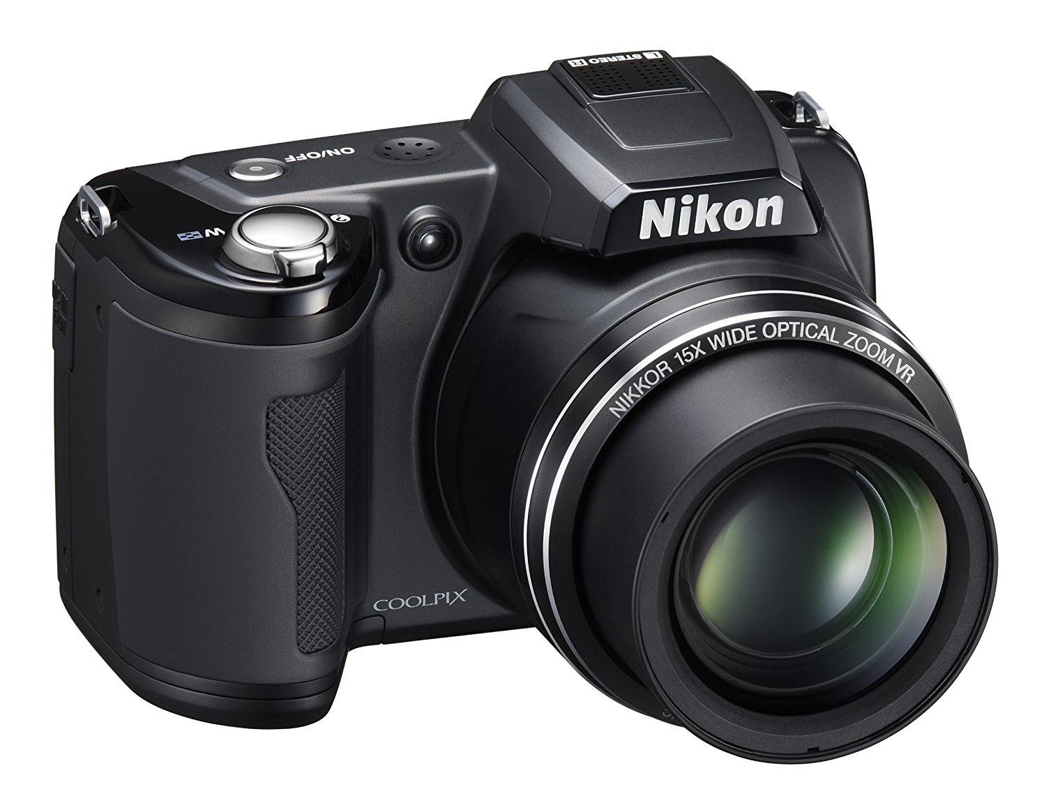 Nikon Coolpix L110 12.1MP Digital Camera with 15x Optical Vibration ...