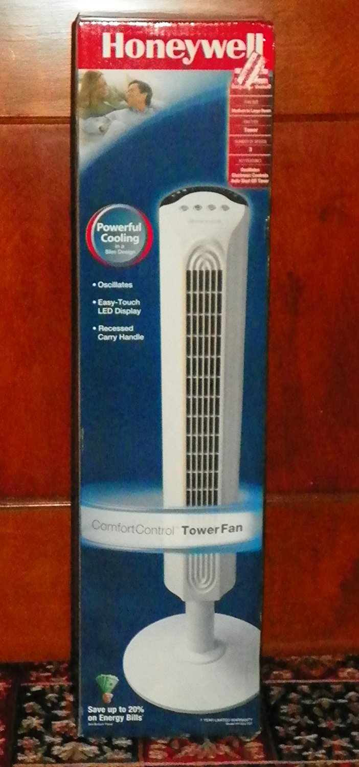 Honeywell Comfort Control Tower Fan (model HY 023TGT) N7 free image