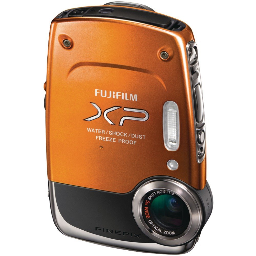 Fujifilm FinePix XP20 Orange 14 MP Digital Camera with 5x Optical Zoom