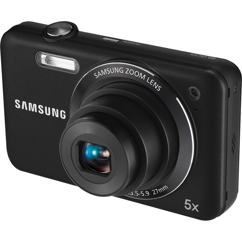 Samsung SL605 12.2 MP Digital Camera with 5X Optical Zoom and 2.7-Inch ...