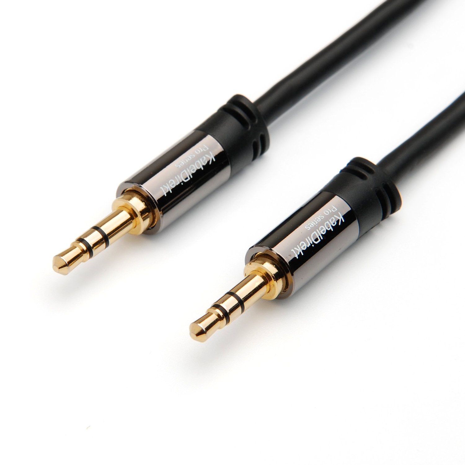 Kabeldirekt (3 Feet) 3.5mm Male To 3.5mm Male Stereo Audio Cable - Pro 