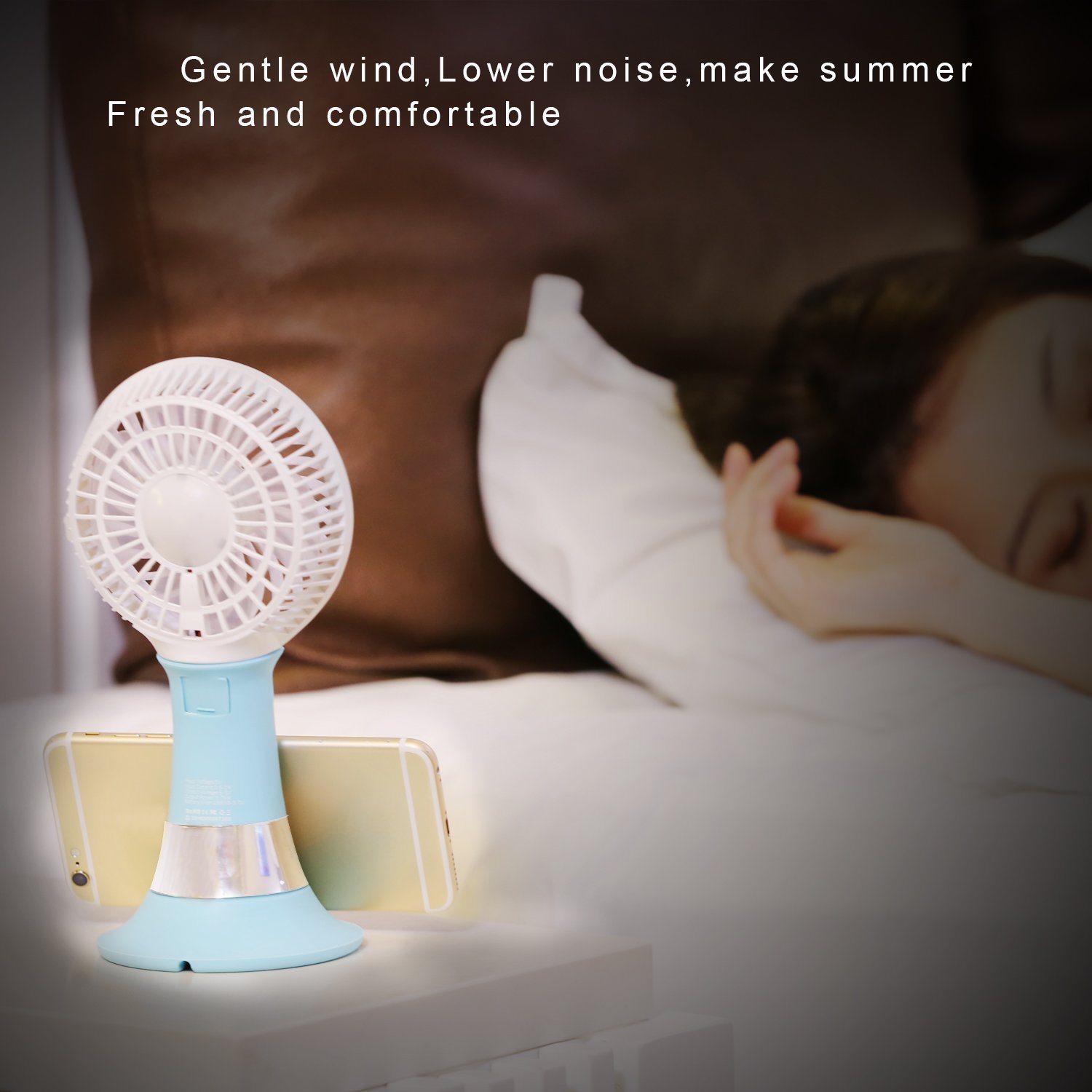 UP UPKJ USB Mini Fan, Multi-function Portable Handheld Fan Rechargeable ...