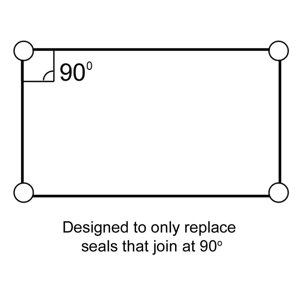 Bartyspares Universal Cooker / Oven Gasket 4 Sided For Both Gas ...