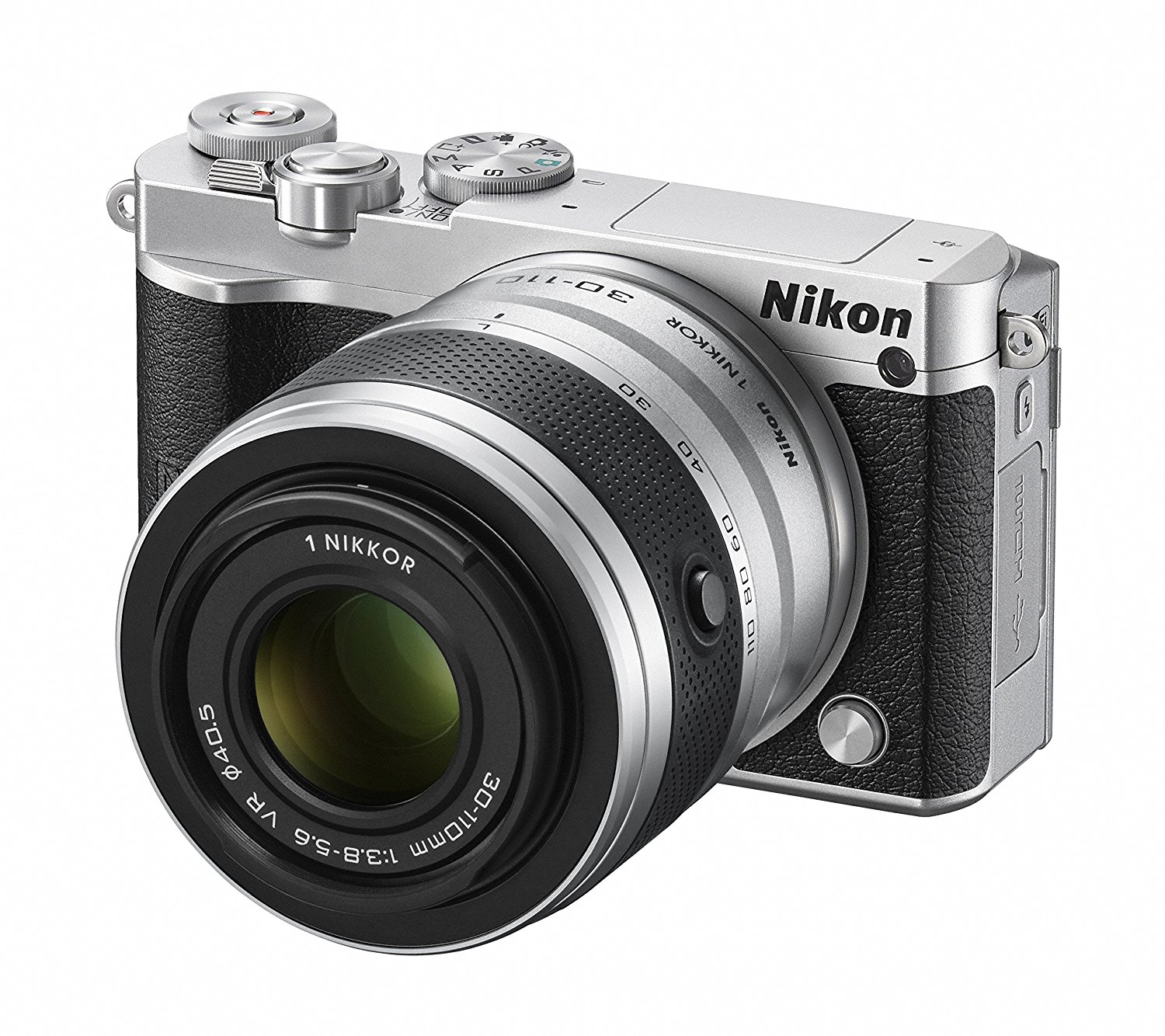 Nikon mirrorless interchangeable lens camera Nikon1 J5 double zoom Kit