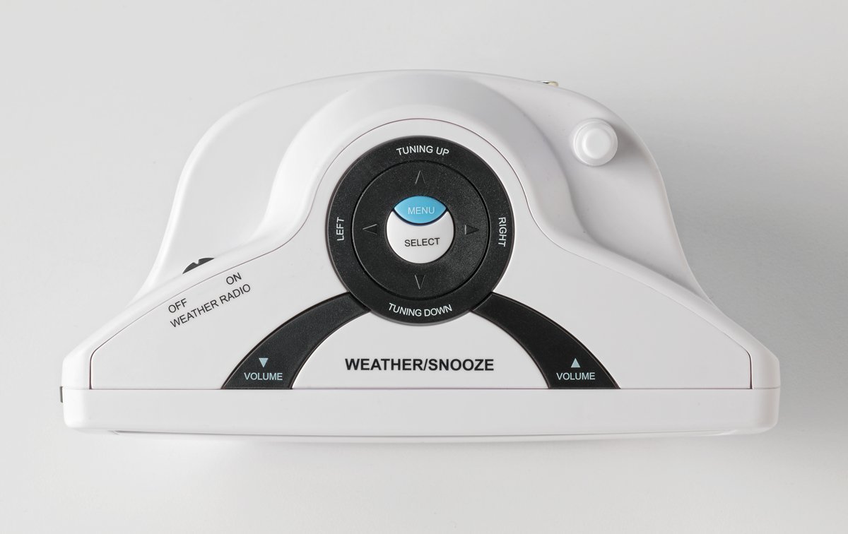 Alert Works EAR10 Weather Alert All Hazard Radio (Black) N4 free image