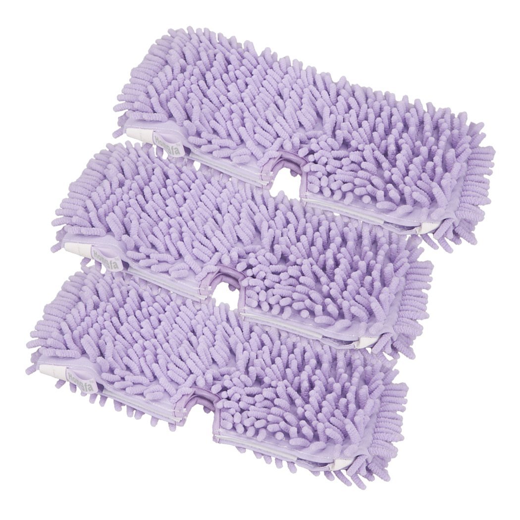 Hongfa Microfiber Pad and Purple Coral Duster Pad Replacement for Euro