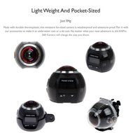 Blueskysea 4K 360&deg; Wifi Mini Camera Panoramic Camera 24482448 16M Ultra HD 3D Sport Action Driving VR Camera (... N9